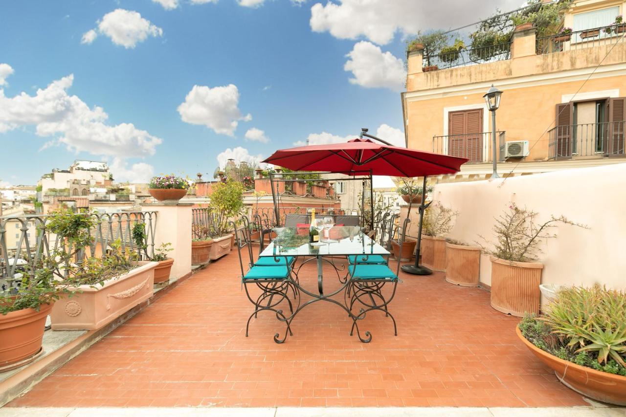 Rooftop Campo Dei Fiori Rome Luaran gambar