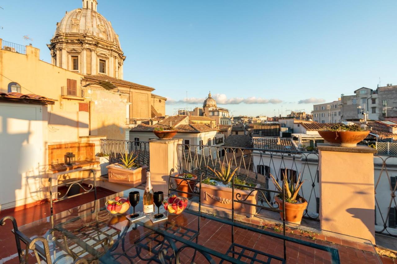 Rooftop Campo Dei Fiori Rome Luaran gambar
